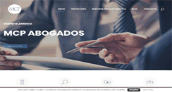 Desktop Screenshot of abogadosmcp.com